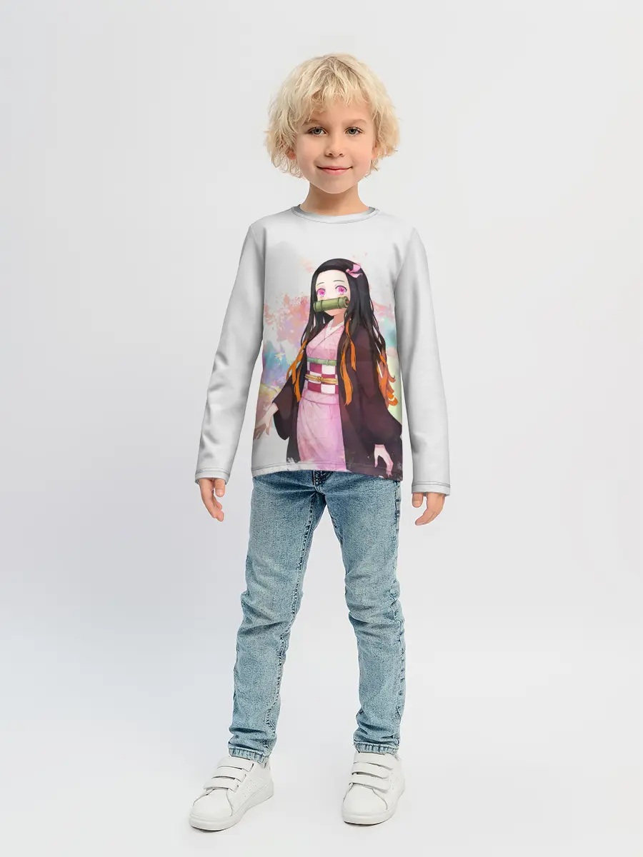Детский лонгслив / Nezuko Kamado