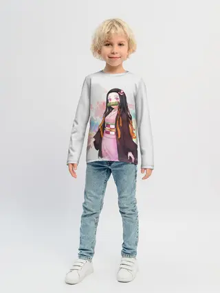 Детский лонгслив / Nezuko Kamado