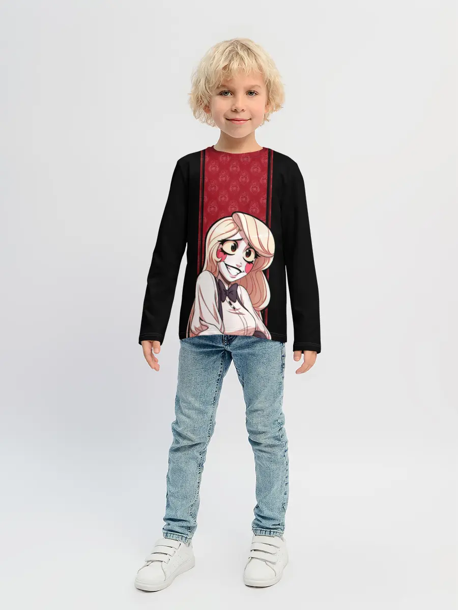 Детский лонгслив / Hazbin Hotel. Charlie