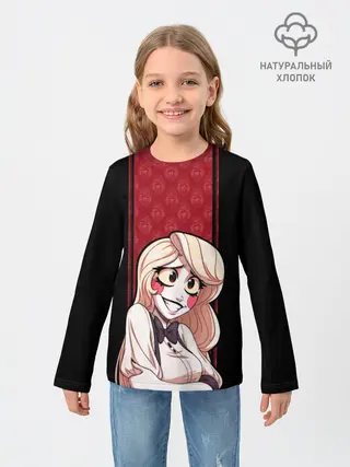 Детский лонгслив / Hazbin Hotel. Charlie