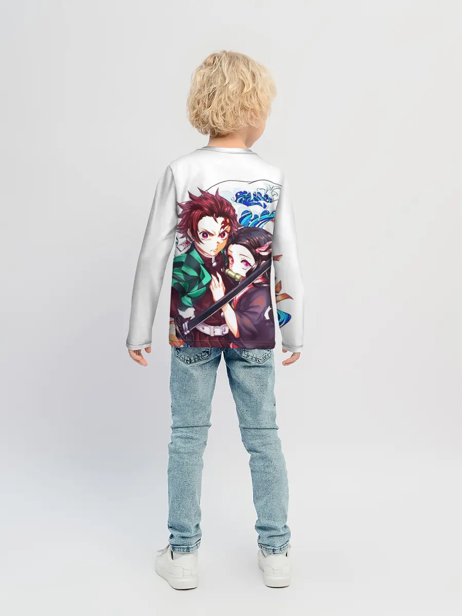 Детский лонгслив / Клинок рассекающий демонов