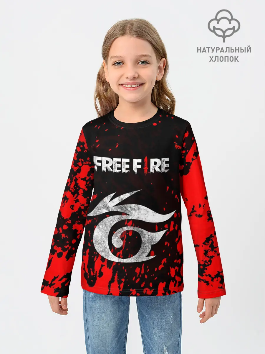 Детский лонгслив / GARENA FREE FIRE