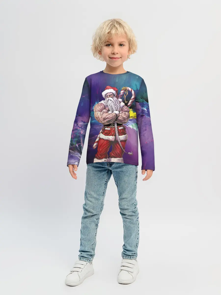 Детский лонгслив / Крутой дед