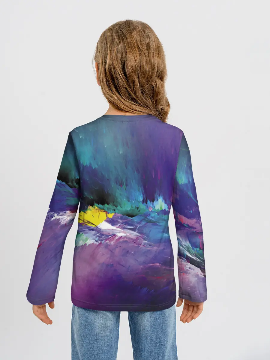 Детский лонгслив / Крутой дед