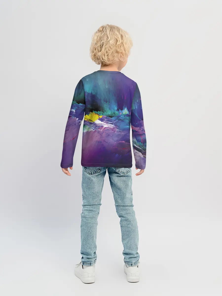 Детский лонгслив / Крутой дед