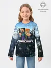 Детский лонгслив / Minecraft / Майнкрафт