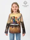 Детский лонгслив / Minecraft / Майнкрафт