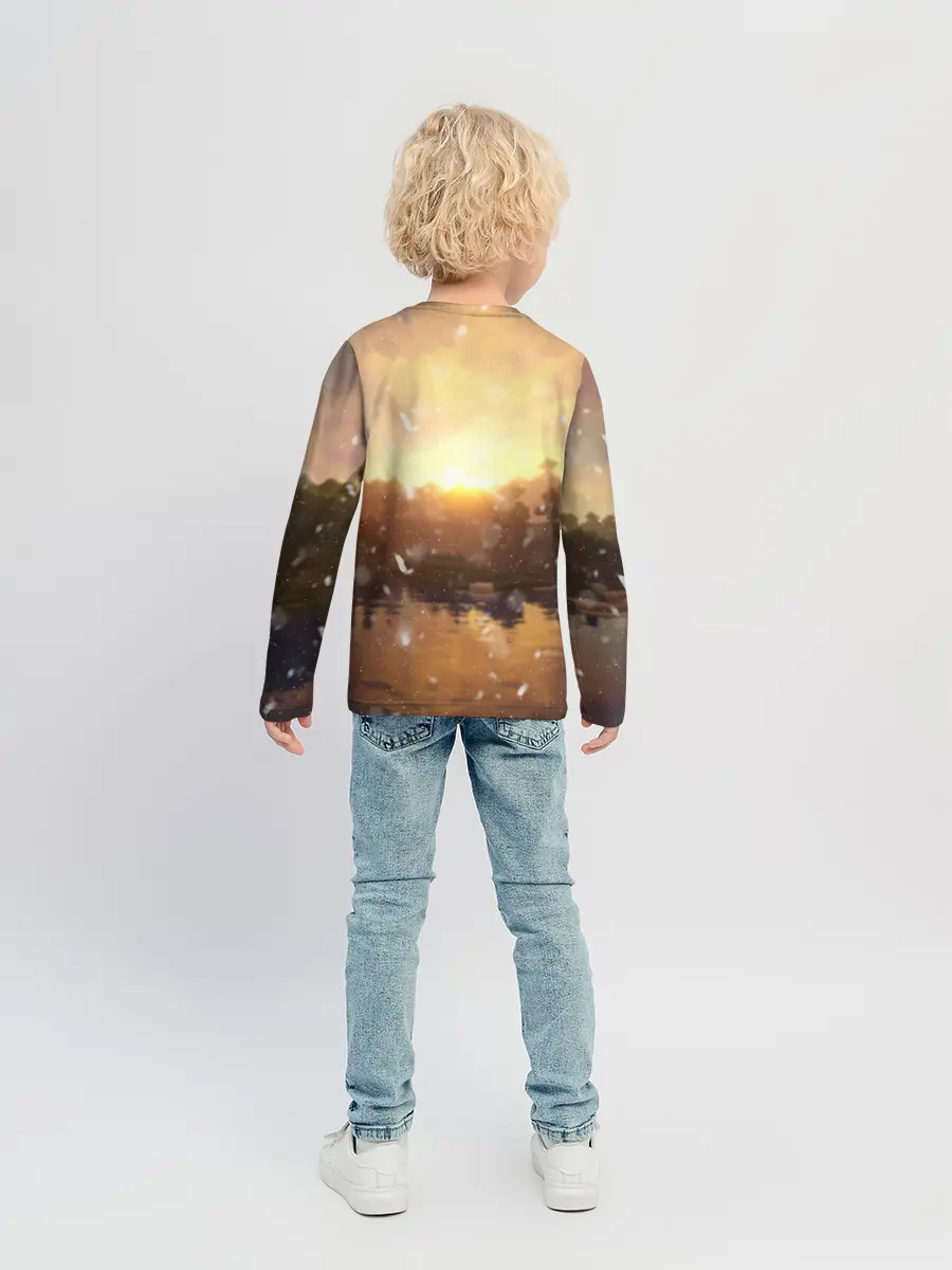 Детский лонгслив / Minecraft / Майнкрафт