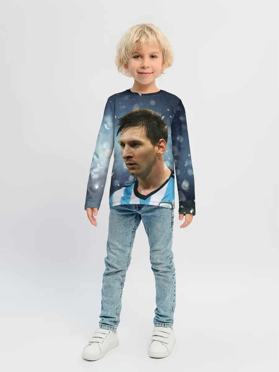 Детский лонгслив / Лео Месси