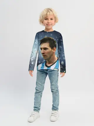 Детский лонгслив / Лео Месси