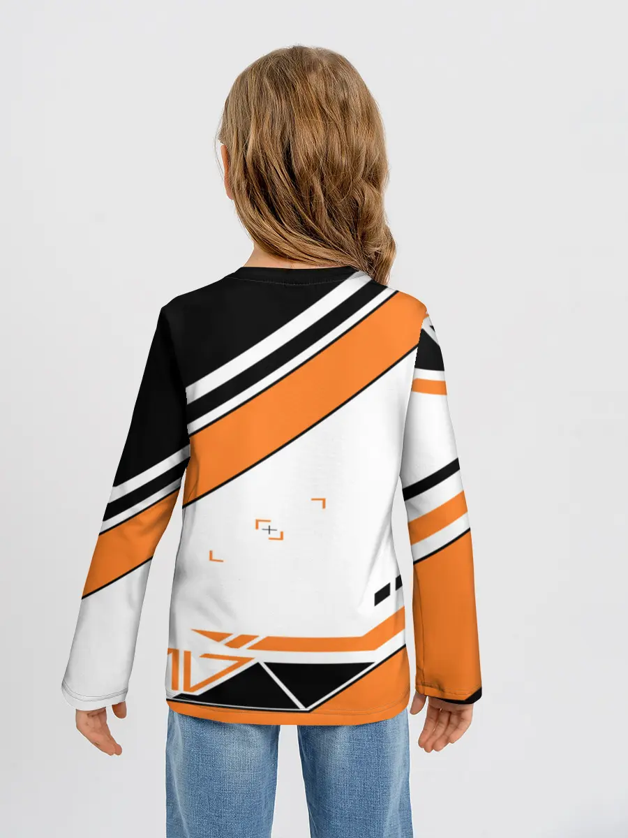 Детский лонгслив / Cs Go Asiimov Style #2