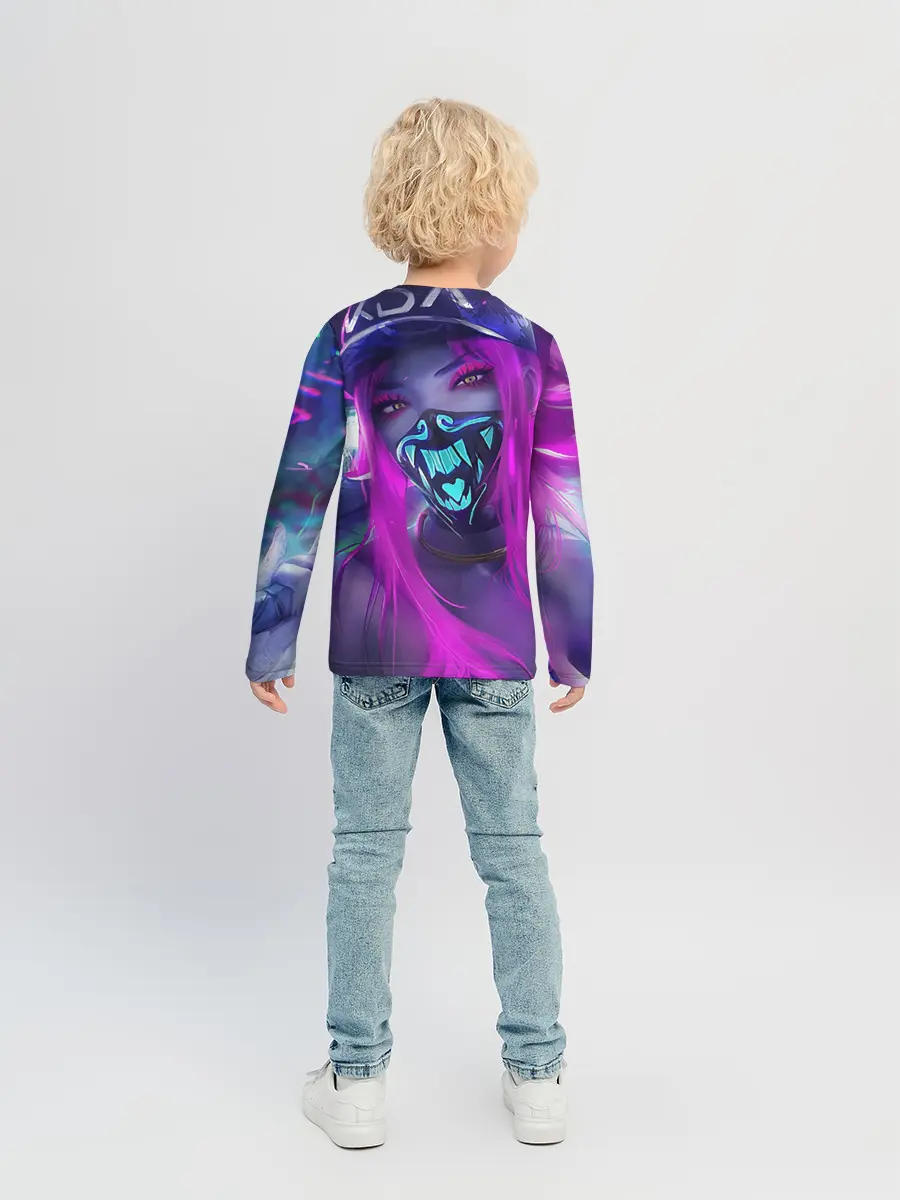 Детский лонгслив / Акали