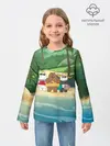 Детский лонгслив / Bears on the beach
