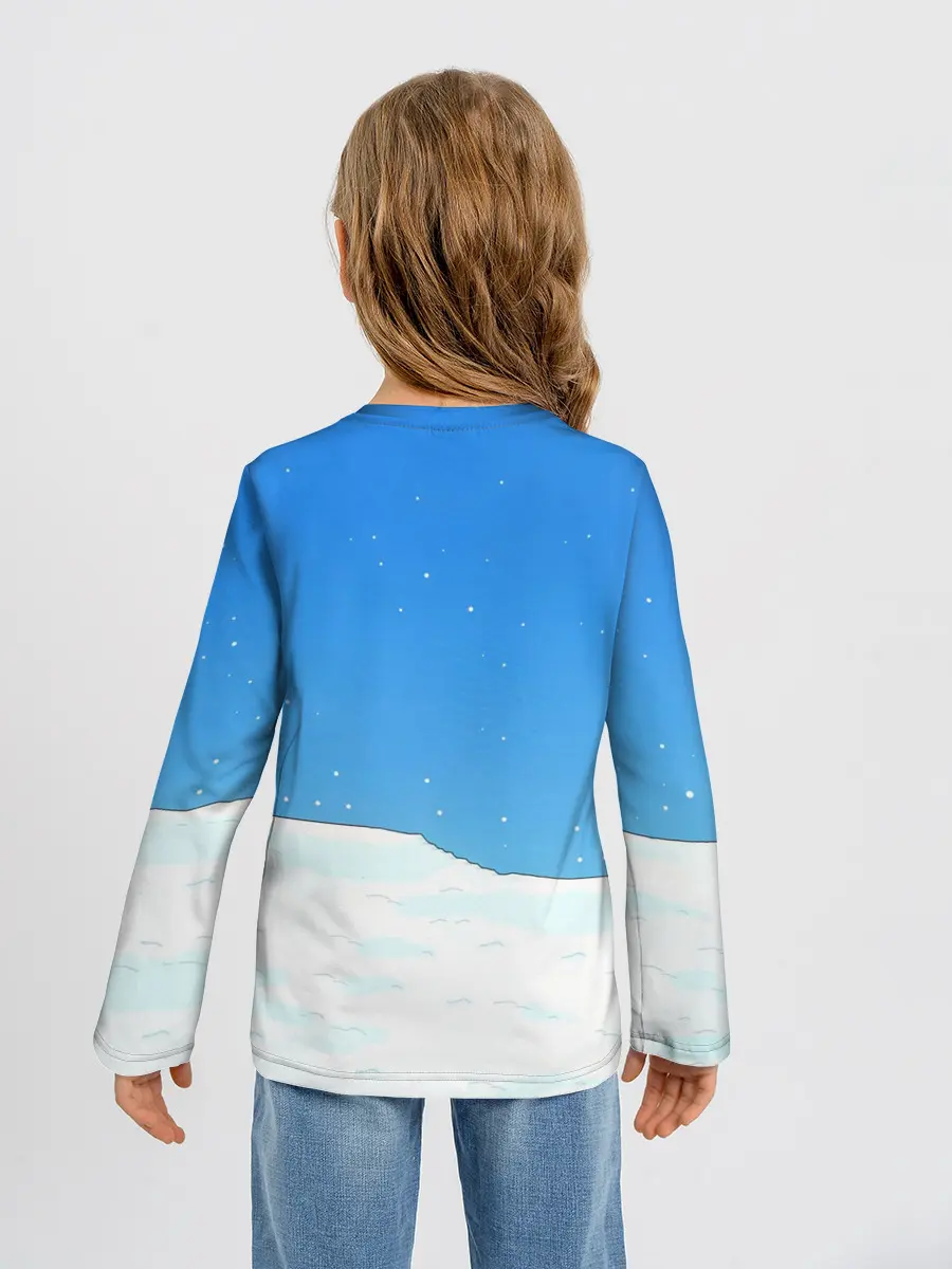 Детский лонгслив / Simpsons New Year