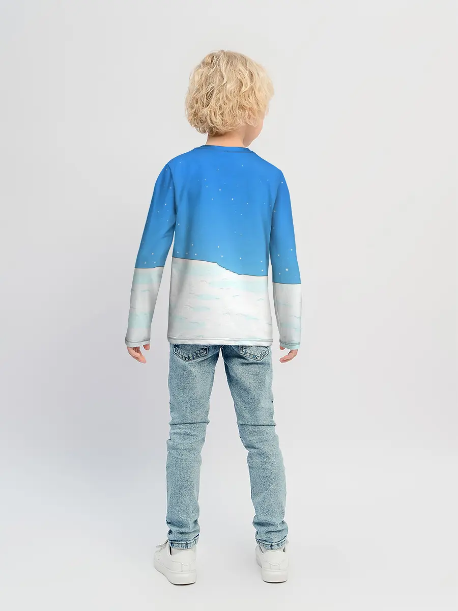 Детский лонгслив / Simpsons New Year