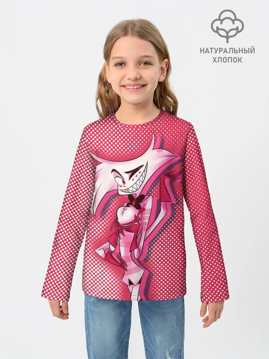 Детский лонгслив / Отель хазбин
