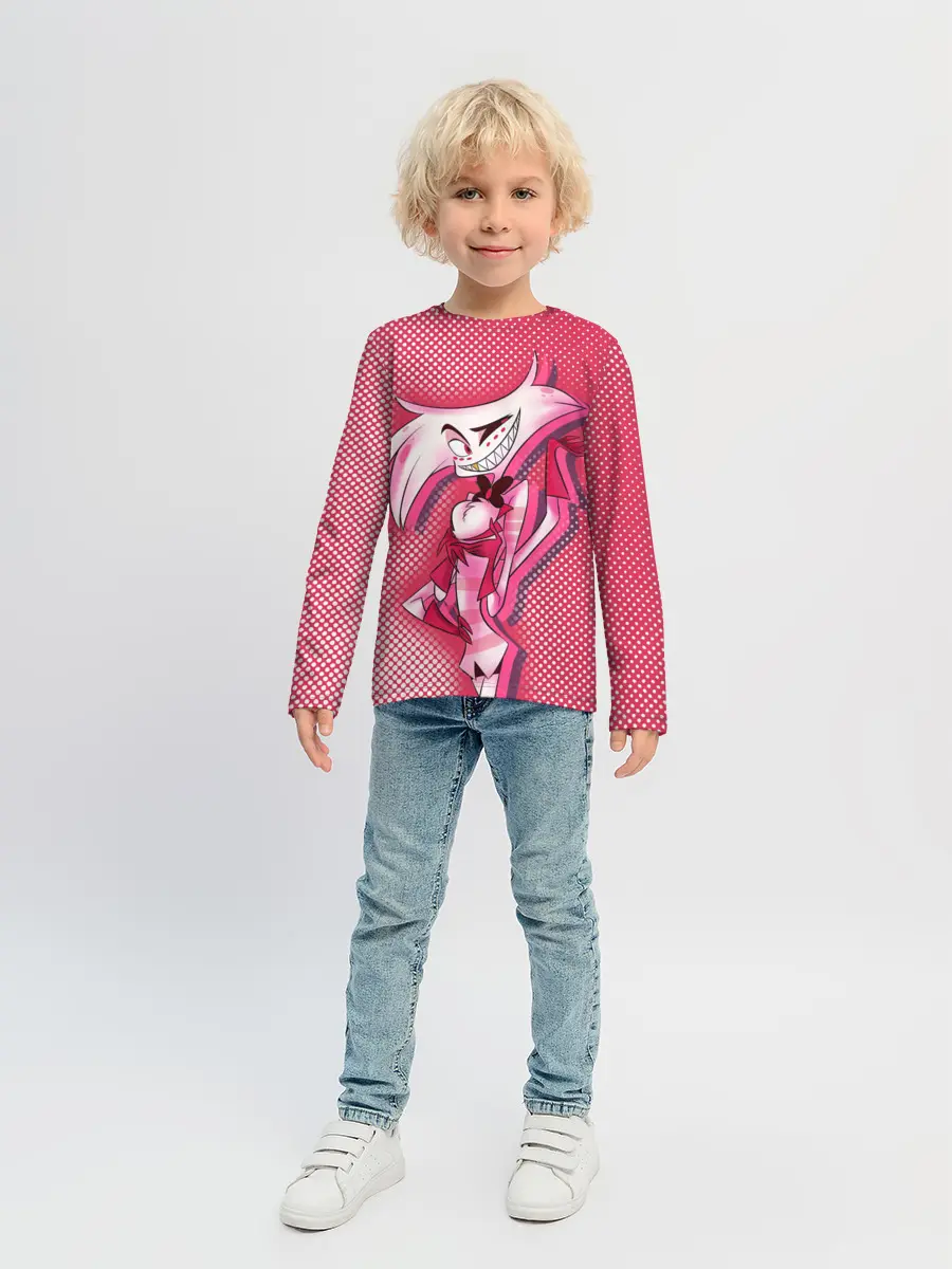 Детский лонгслив / Отель хазбин