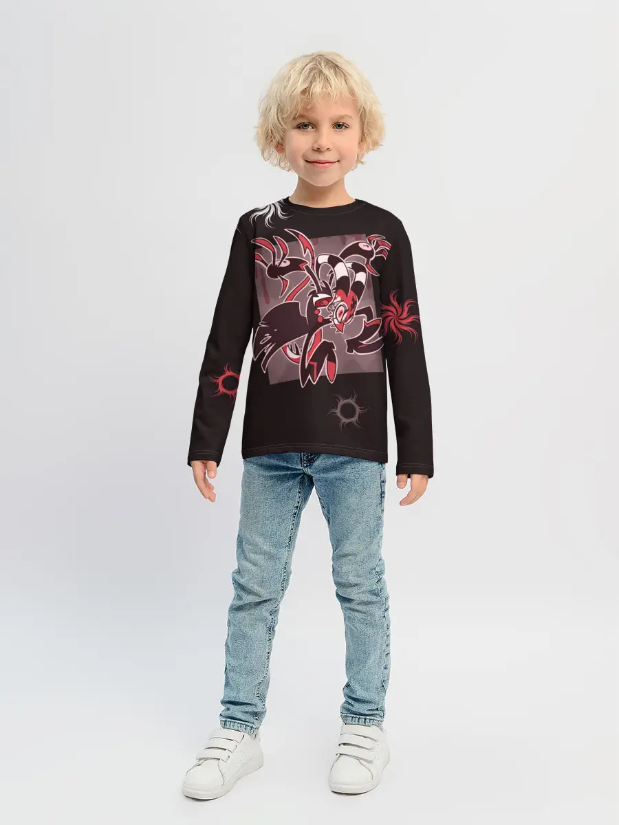 Детский лонгслив / Отель хазбин