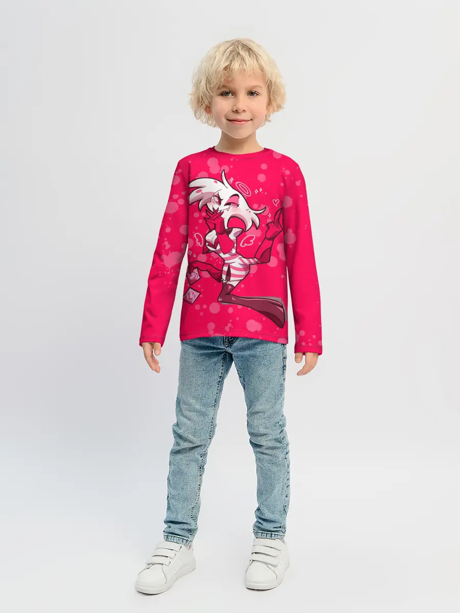 Детский лонгслив / Hazbin Hotel