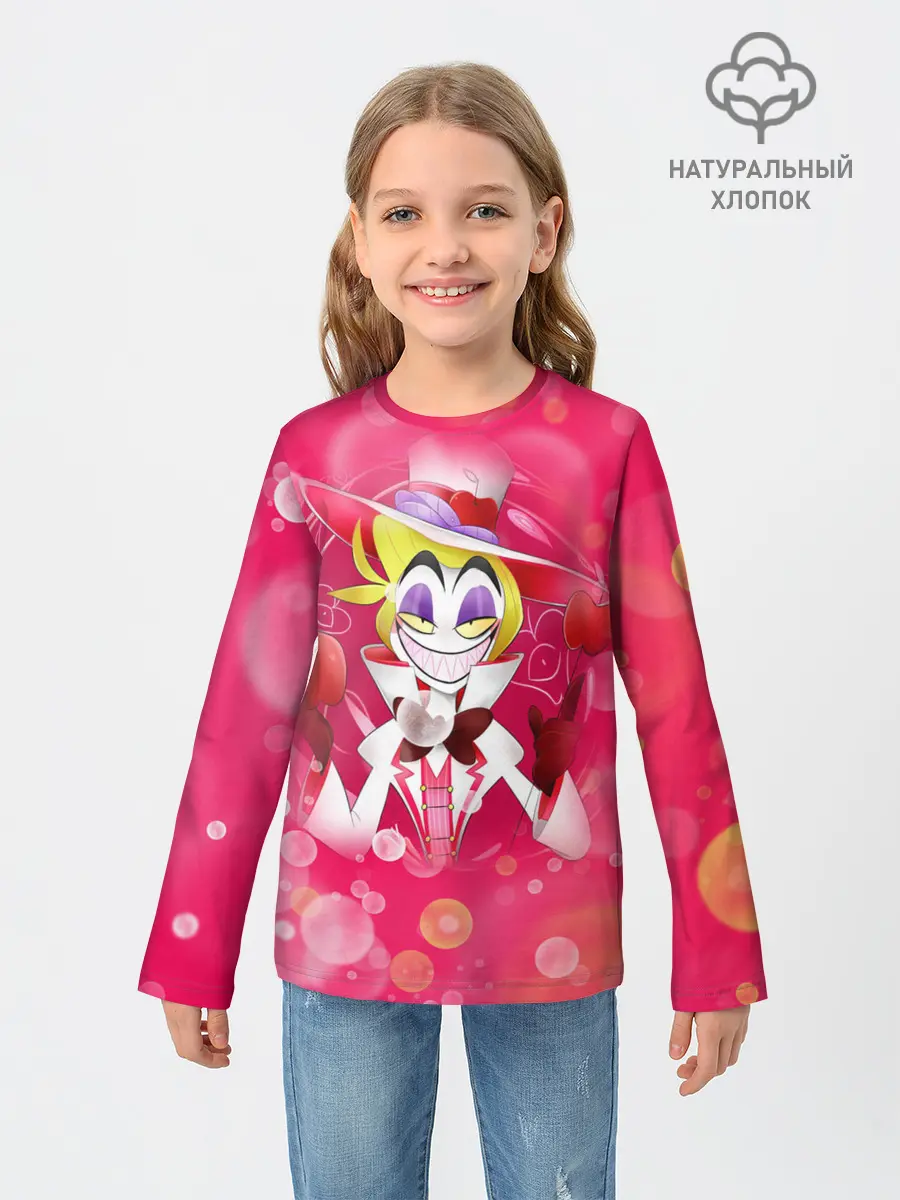 Детский лонгслив / Отель хазбин
