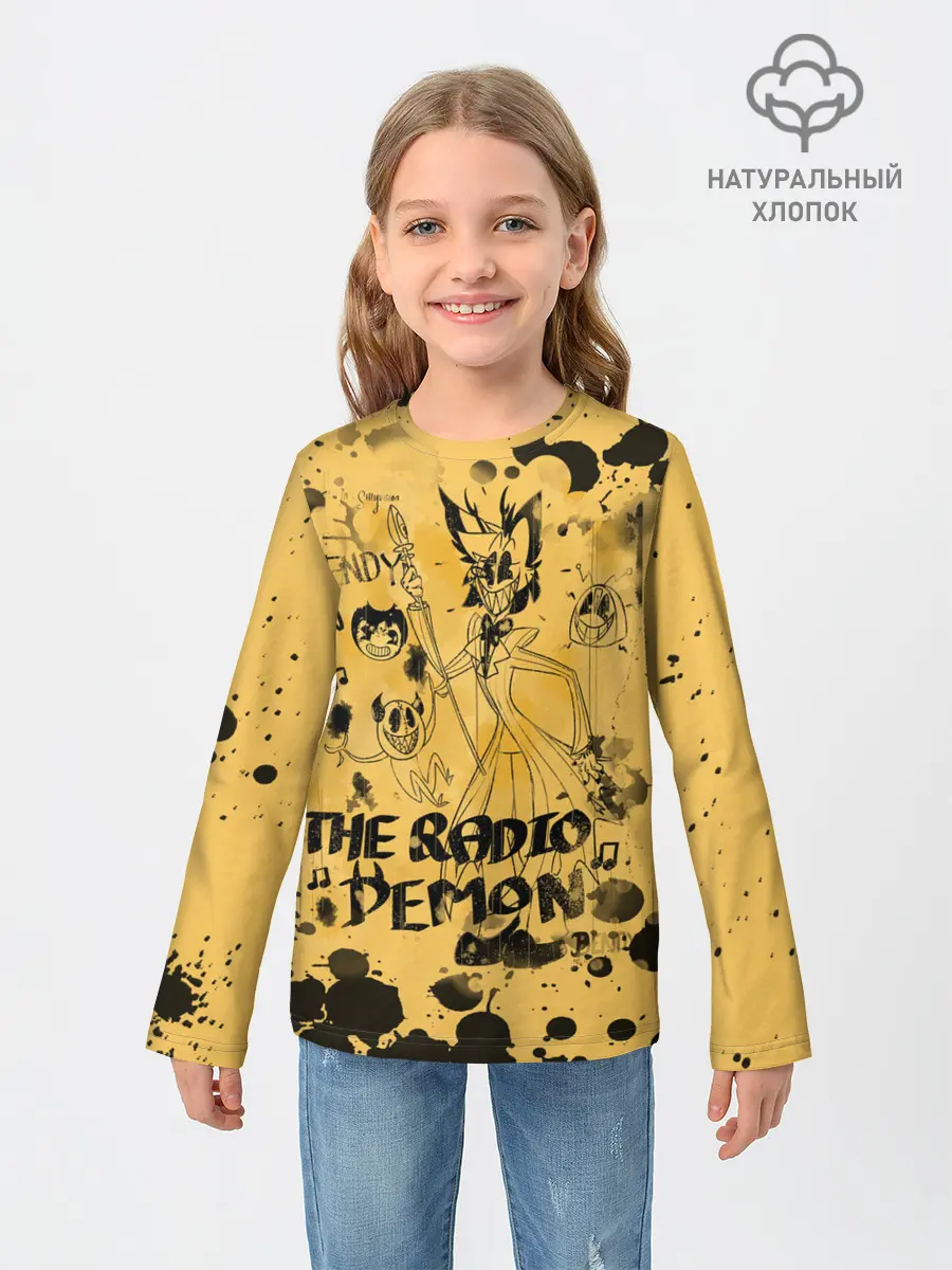 Детский лонгслив / Hazbin Hotel