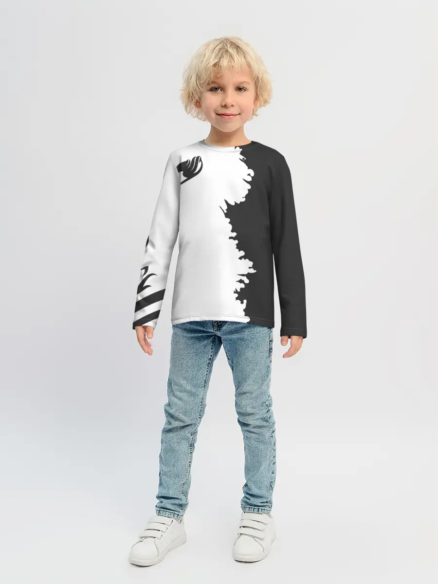 Детский лонгслив / абстракция Фейри Тейл