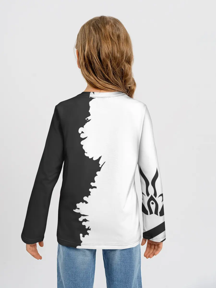 Детский лонгслив / абстракция Фейри Тейл