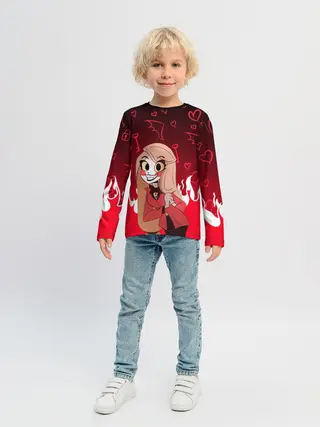 Детский лонгслив / ОТЕЛЬ ХАЗБИН ЧАРЛИ