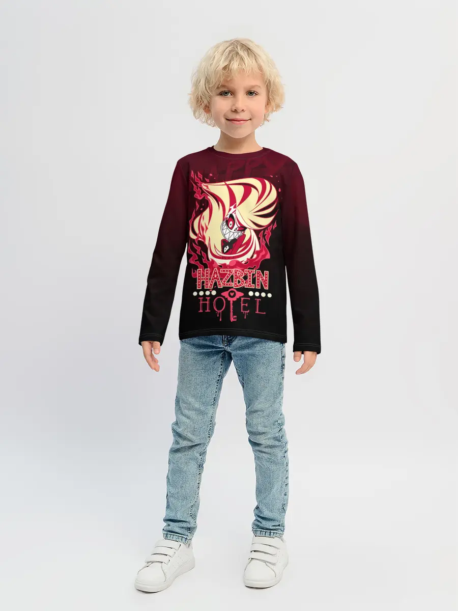 Детский лонгслив / ОТЕЛЬ ХАЗБИН ЧАРЛИ