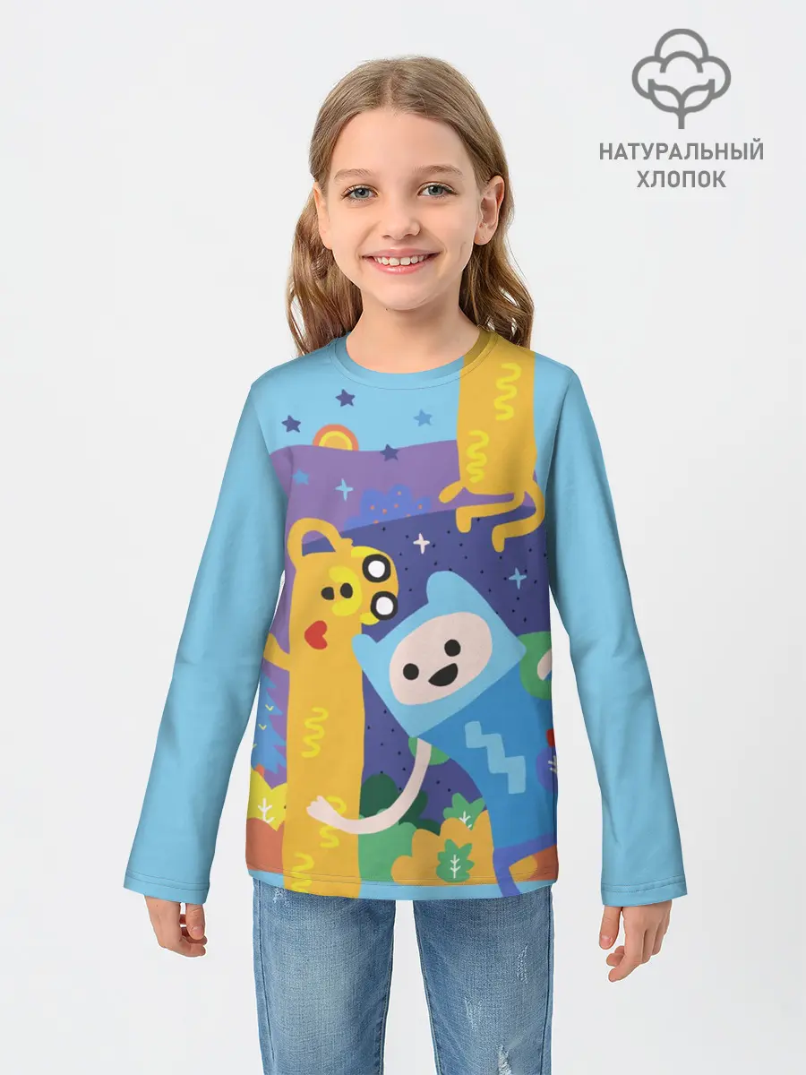 Детский лонгслив / Время приключений Winter
