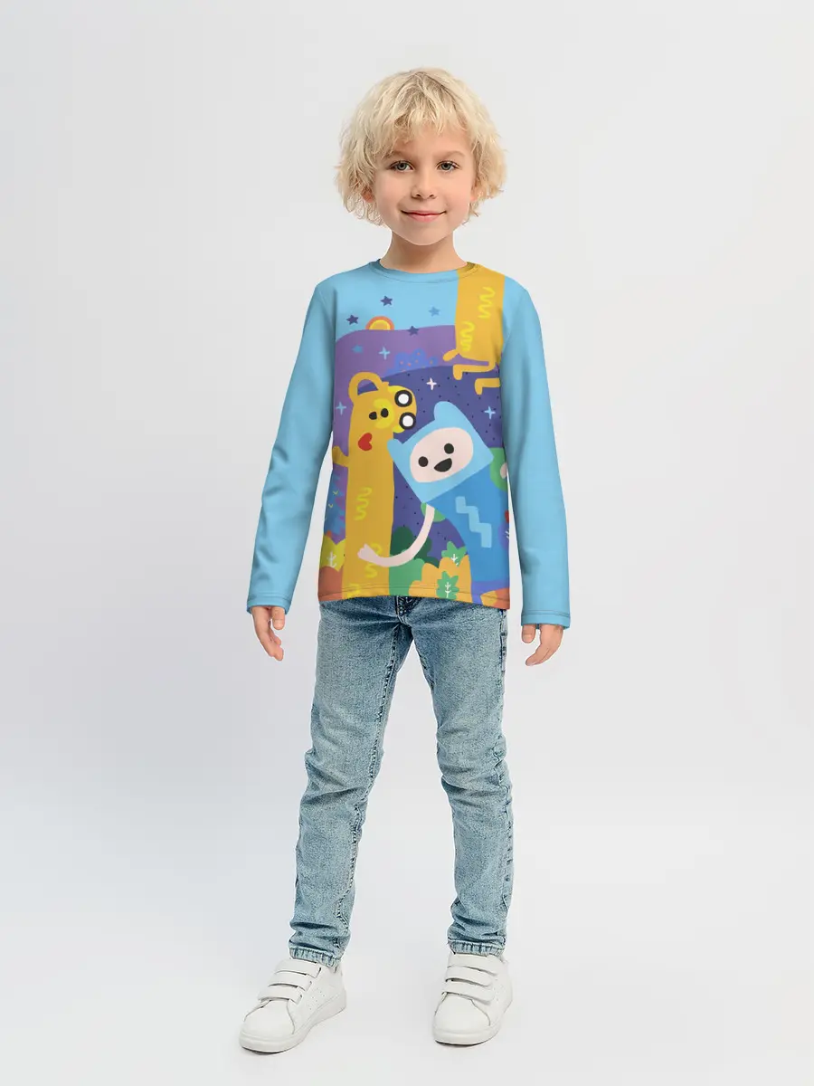 Детский лонгслив / Время приключений Winter