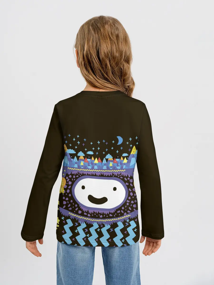 Детский лонгслив / Время приключений Snow