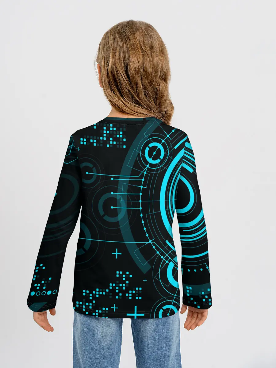 Детский лонгслив / SpaceX