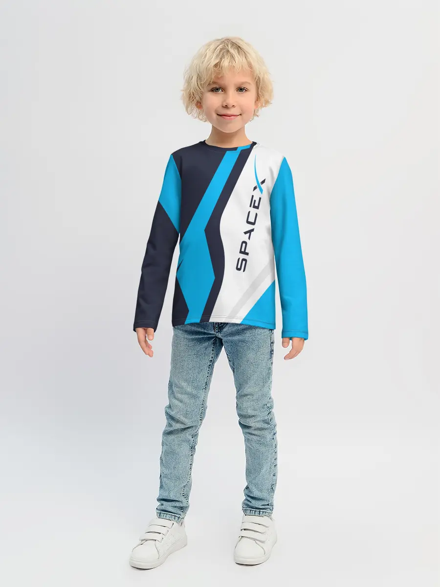 Детский лонгслив / SpaceX