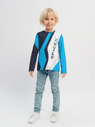 Детский лонгслив / SpaceX