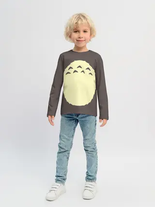 Детский лонгслив / Животик Тоторо