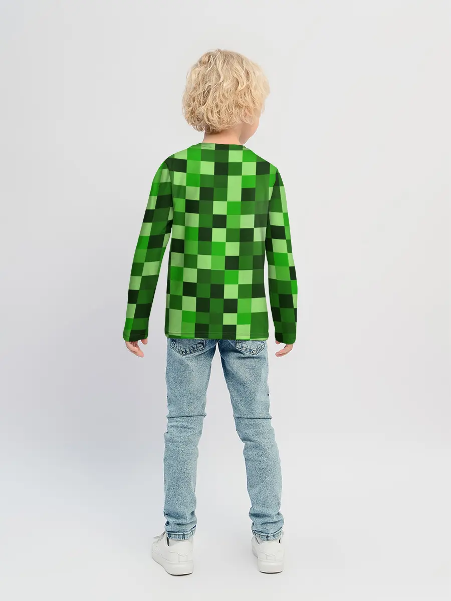 Детский лонгслив / MINECRAFT