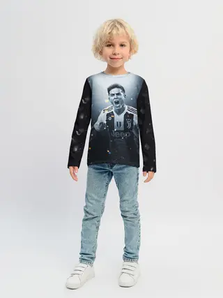 Детский лонгслив / Дибала Ювентус