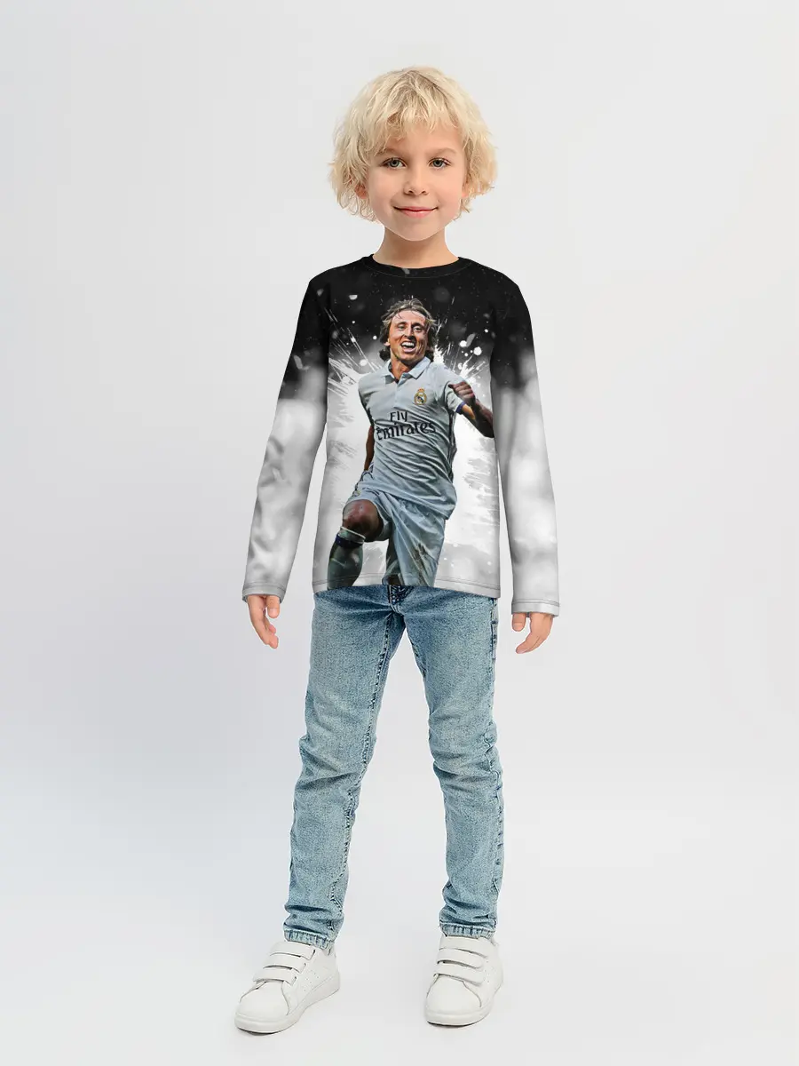 Детский лонгслив / Модрич