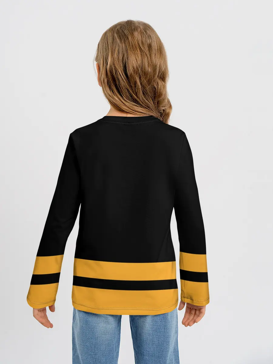 Детский лонгслив / Бостон Брюинз НХЛ