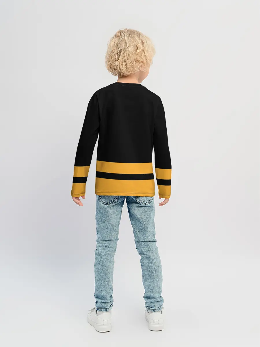 Детский лонгслив / Бостон Брюинз НХЛ