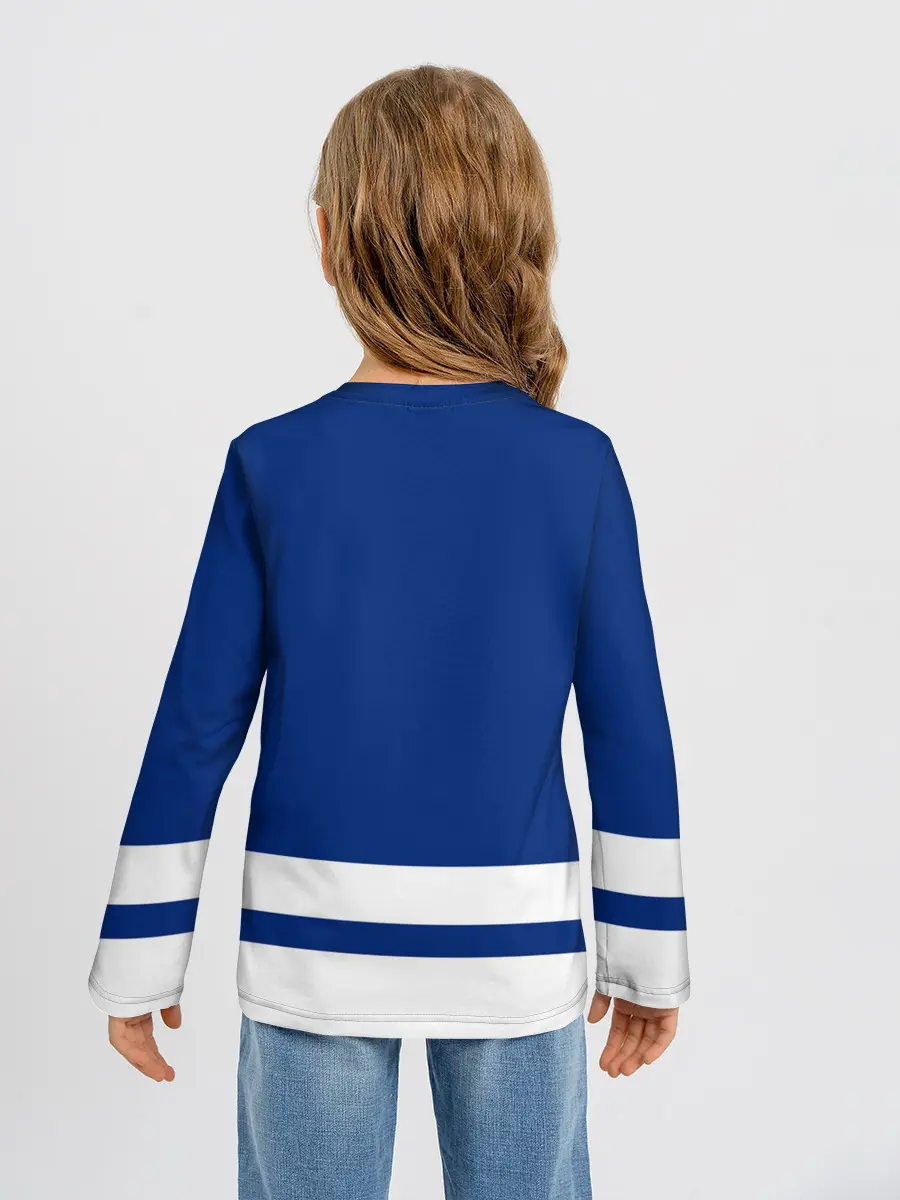 Детский лонгслив / Тампа-Бэй Лайтнинг НХЛ