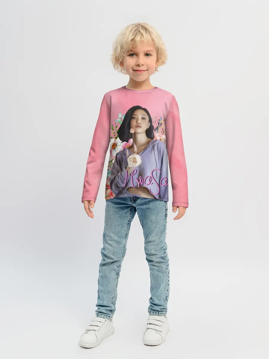 Детский лонгслив / Хва Са
