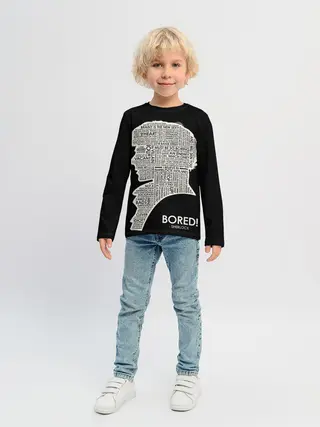 Детский лонгслив / Bored sherlock