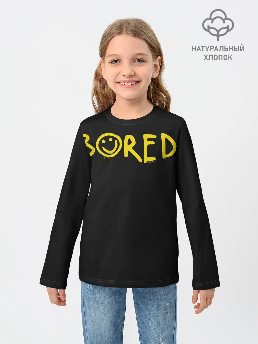 Детский лонгслив / Sherlock Bored