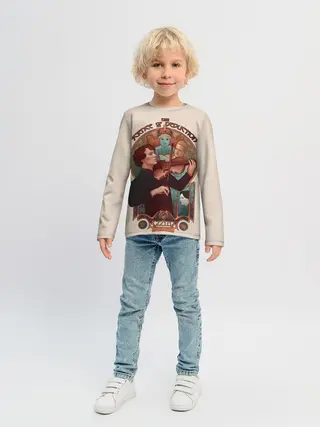 Детский лонгслив / Sherlock