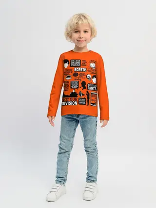 Детский лонгслив / Sherlock