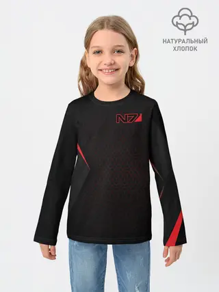 Детский лонгслив / Mass Effect N7