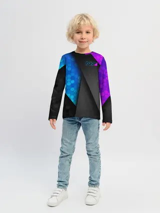 Детский лонгслив / Mass Effect N7