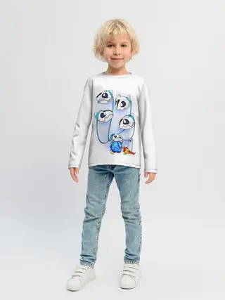 Детский лонгслив / UNDERTALE